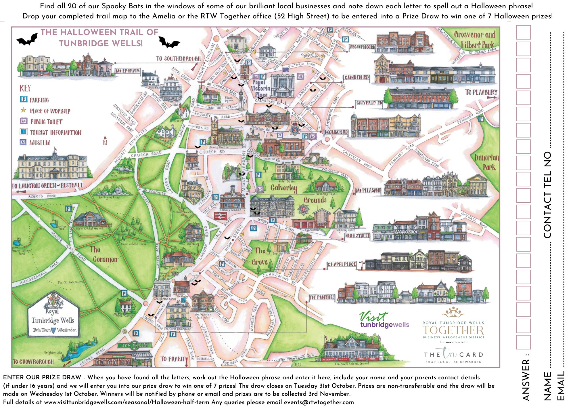 The Halloween Trail of Tunbridge Wells - image