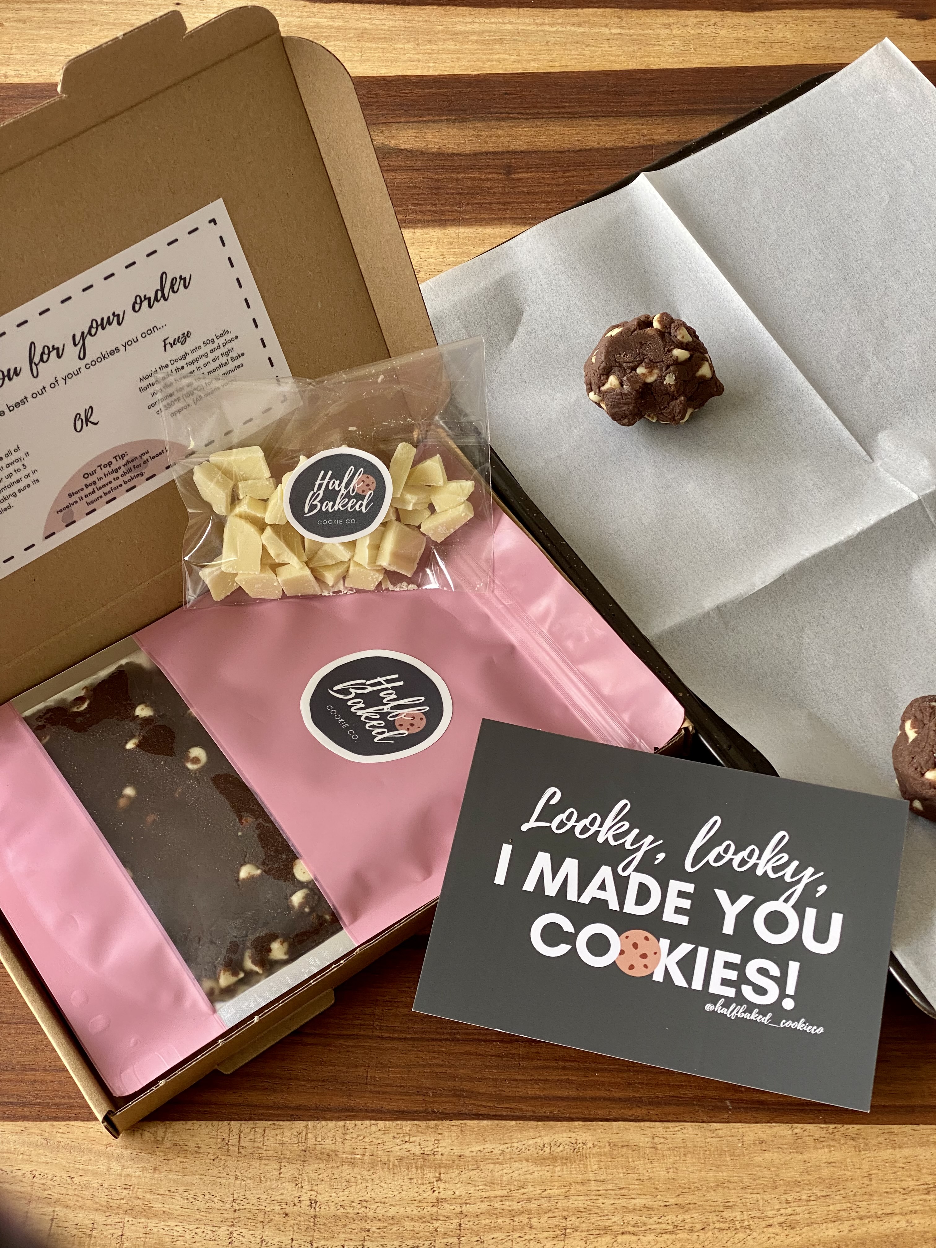 Half Baked Cookie Co