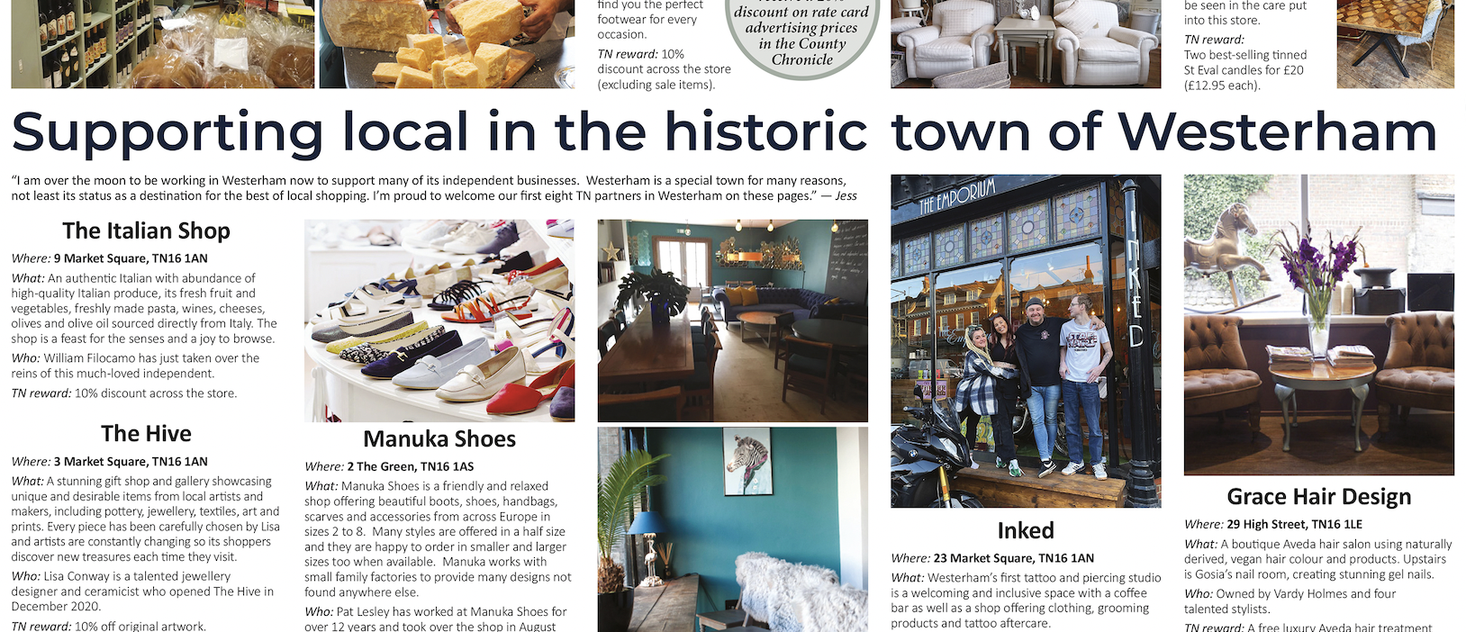 Focus on Westerham: The County Chronicle August 2022 - image