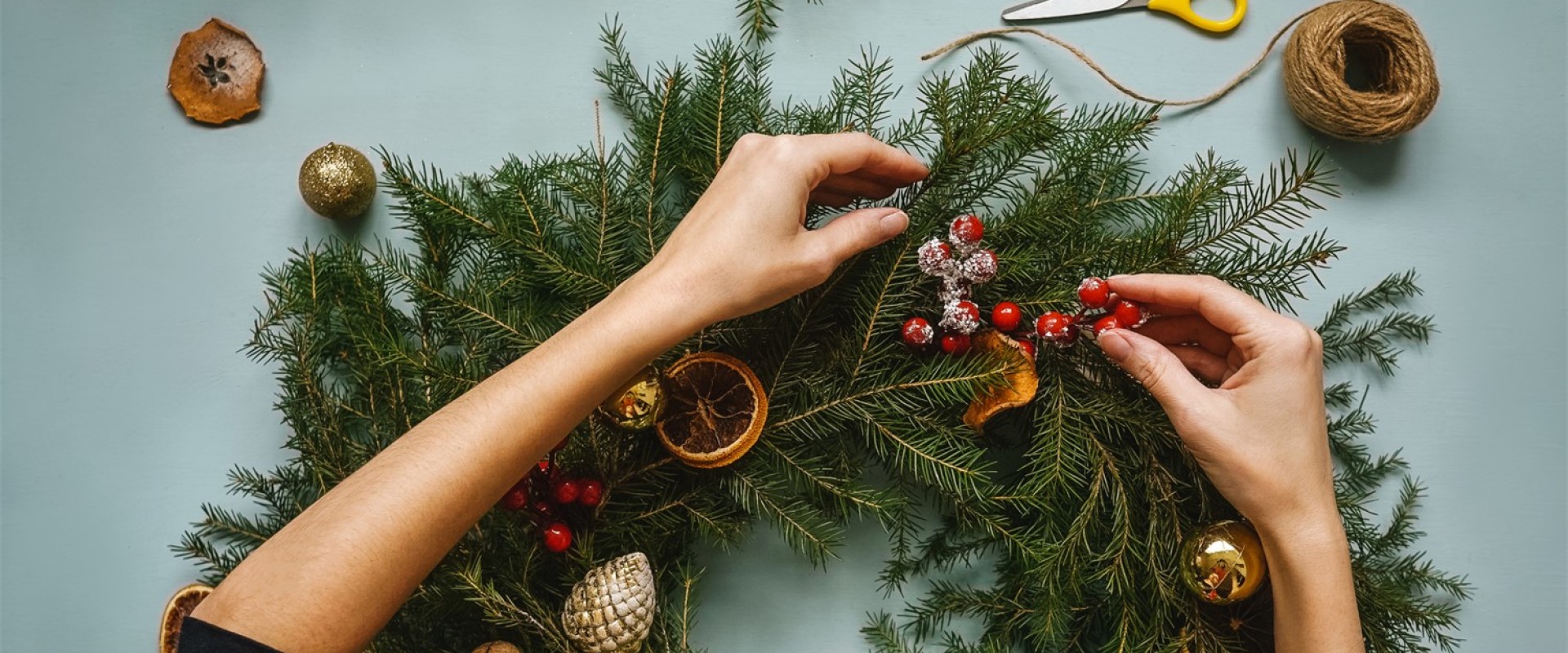 Wreath making with Highgate Florist